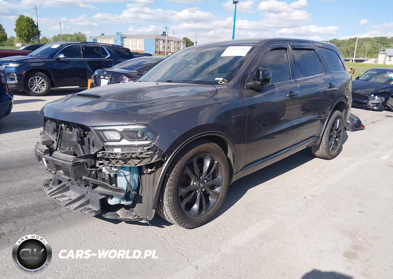 2021 Dodge Durango R-T Rwd VIN:1C4SDHCT0MC554323 - 2