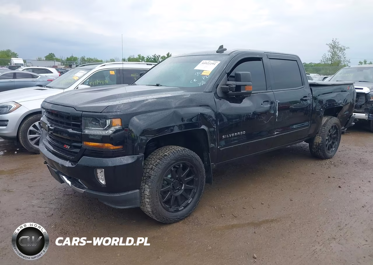 2018 Chevrolet Silverado 1500 2Lt VIN:3GCUKREC0JG619505 - 2