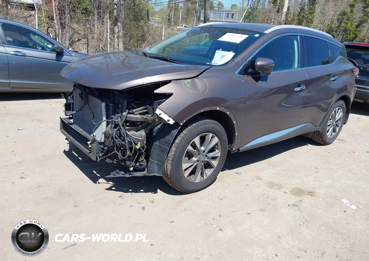 2017 Nissan Murano Sl VIN:5N1AZ2MHXHN159270 - 2