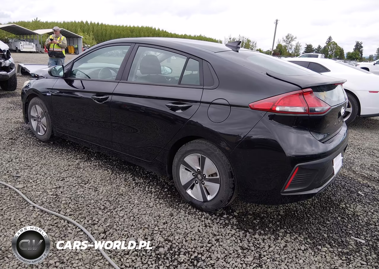2019 Hyundai Ioniq Hybrid Blue VIN:KMHC65LC3KU167457 - 3