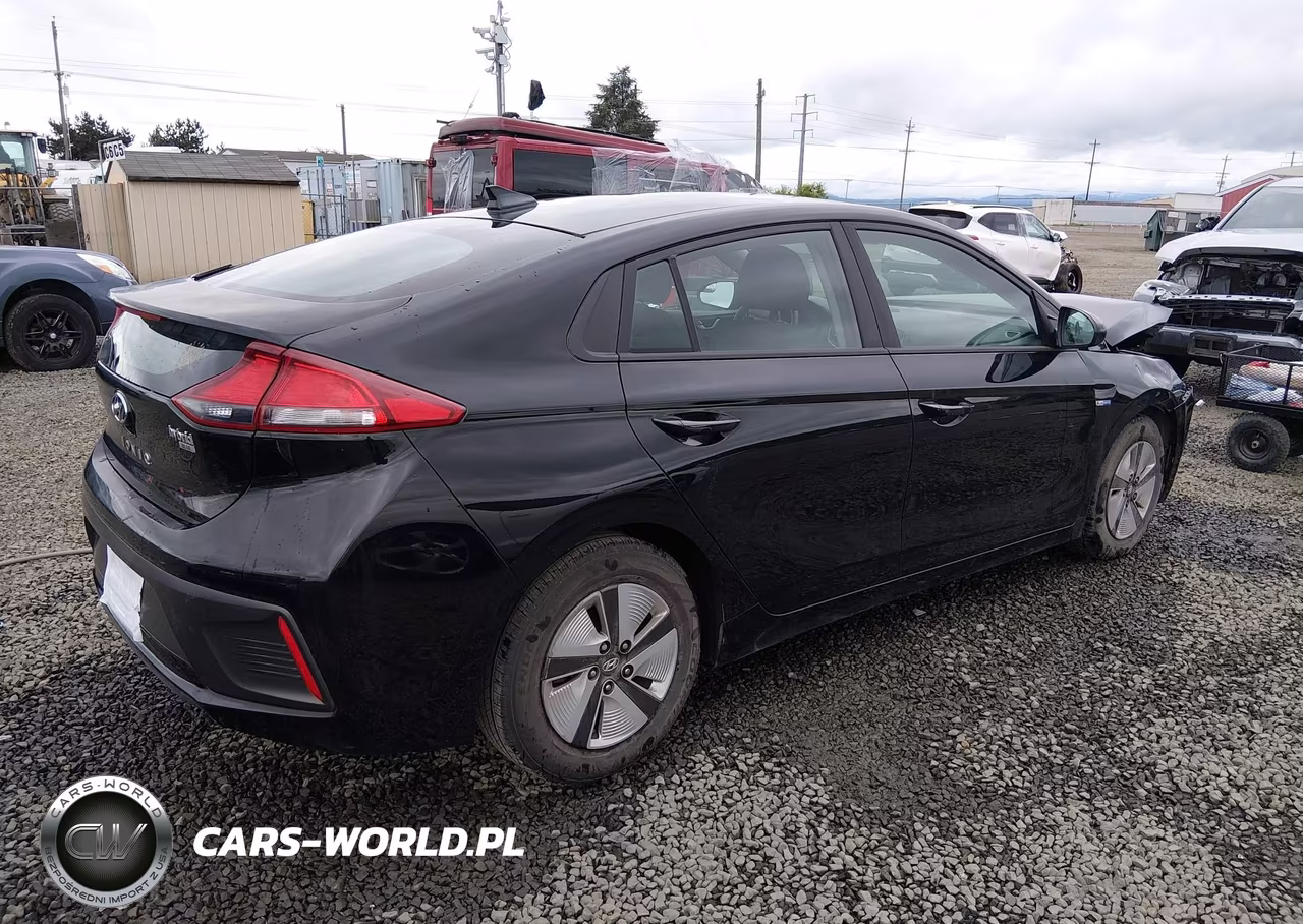 2019 Hyundai Ioniq Hybrid Blue VIN:KMHC65LC3KU167457 - 4