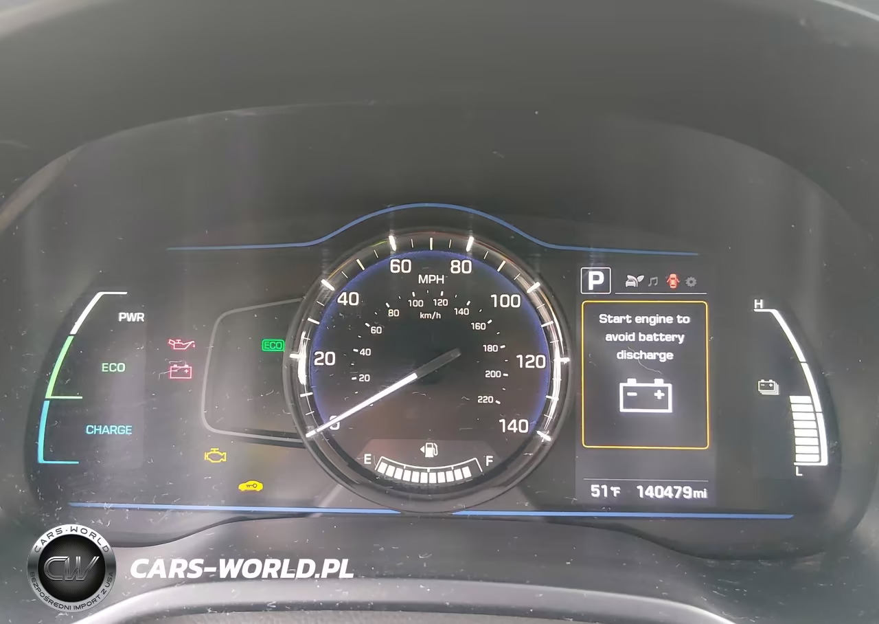 2019 Hyundai Ioniq Hybrid Blue VIN:KMHC65LC3KU167457 - 7