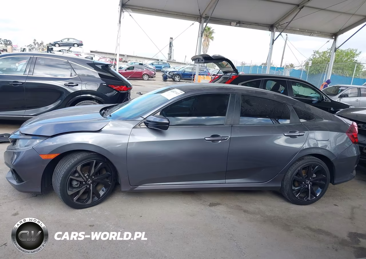 2019 Honda Civic Sport VIN:2HGFC2F86KH601732 - 14