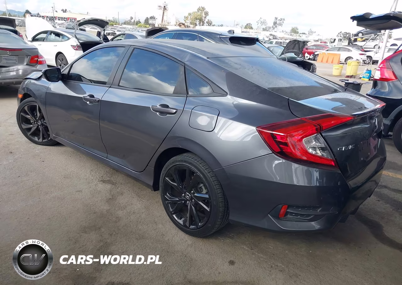 2019 Honda Civic Sport VIN:2HGFC2F86KH601732 - 3