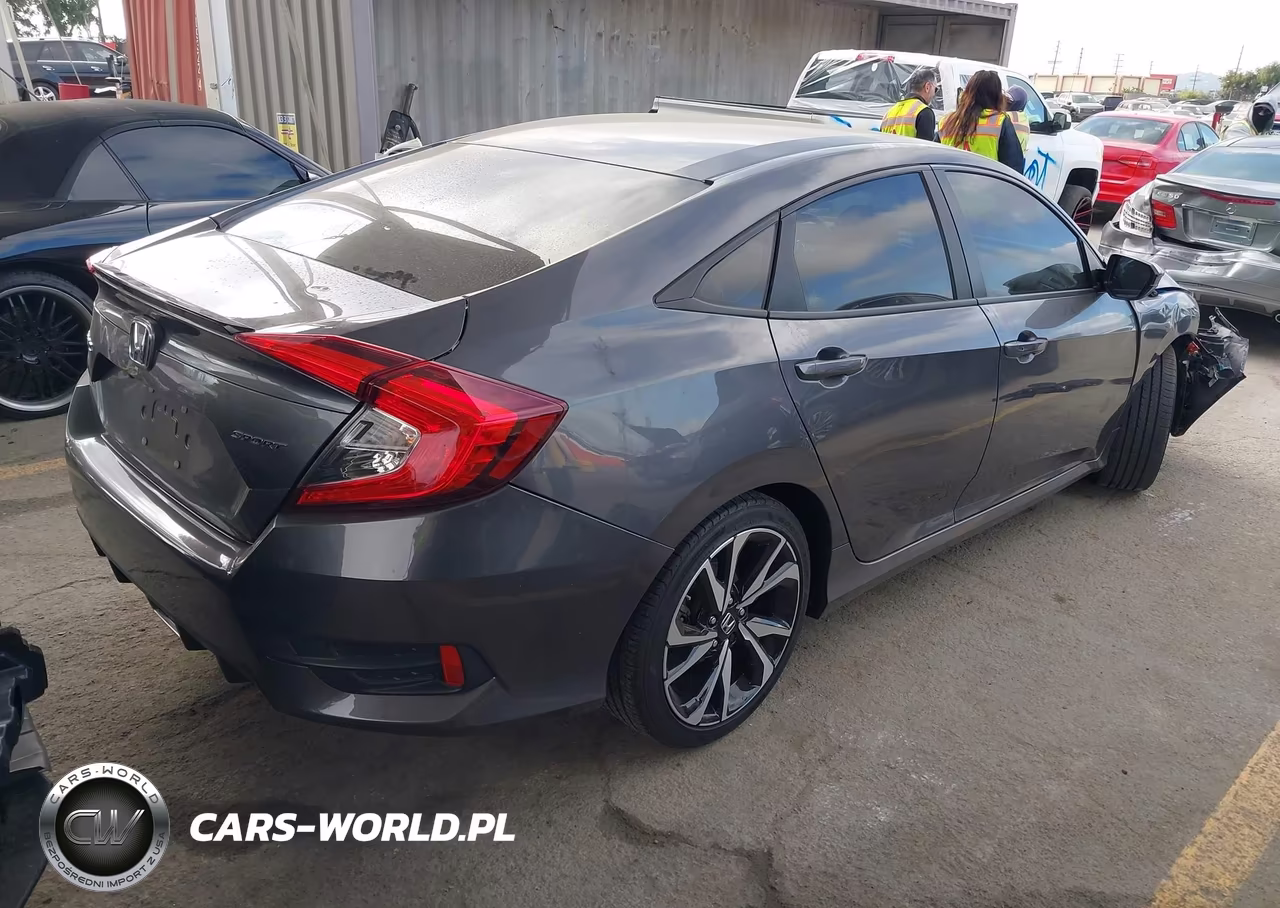 2019 Honda Civic Sport VIN:2HGFC2F86KH601732 - 4