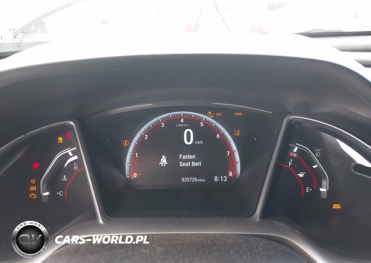 2019 Honda Civic Sport VIN:2HGFC2F86KH601732 - 7