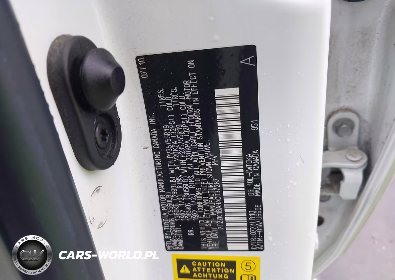 2010 Lexus Rx 350 VIN:2T2ZK1BA9AC037287 - 9