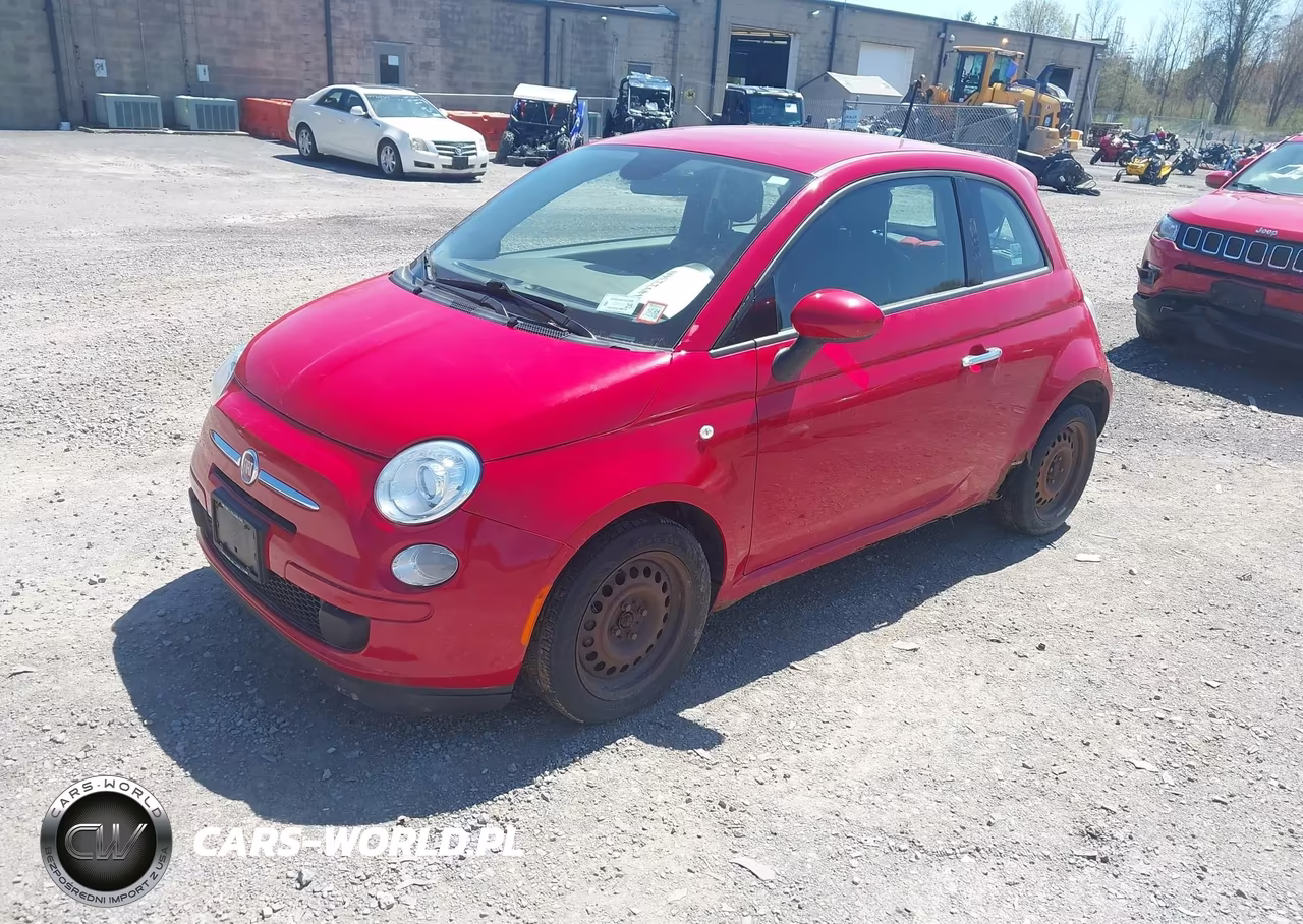 2015 Fiat 500 Pop VIN:3C3CFFAR9FT512934 - 2