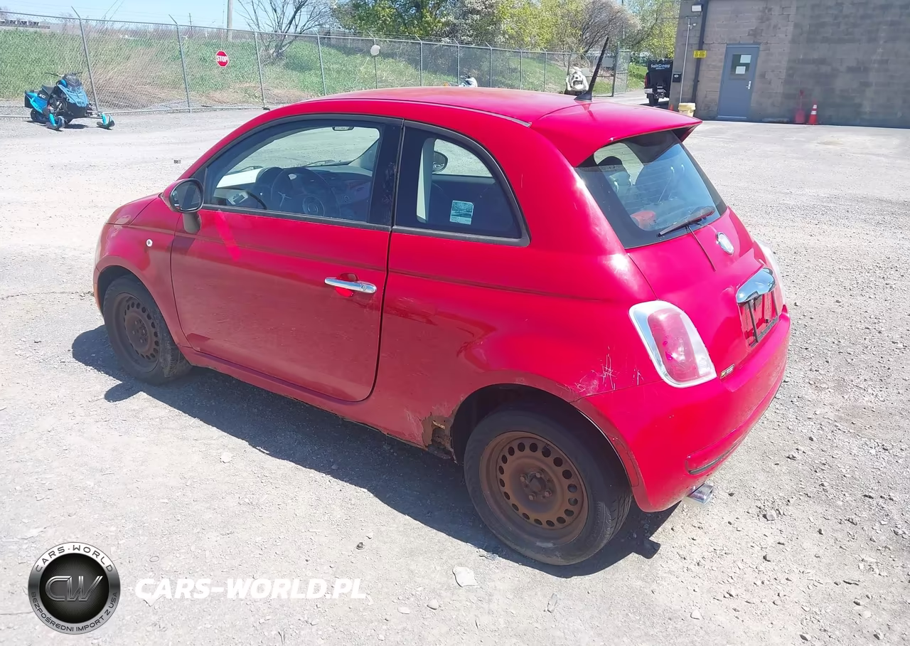 2015 Fiat 500 Pop VIN:3C3CFFAR9FT512934 - 3