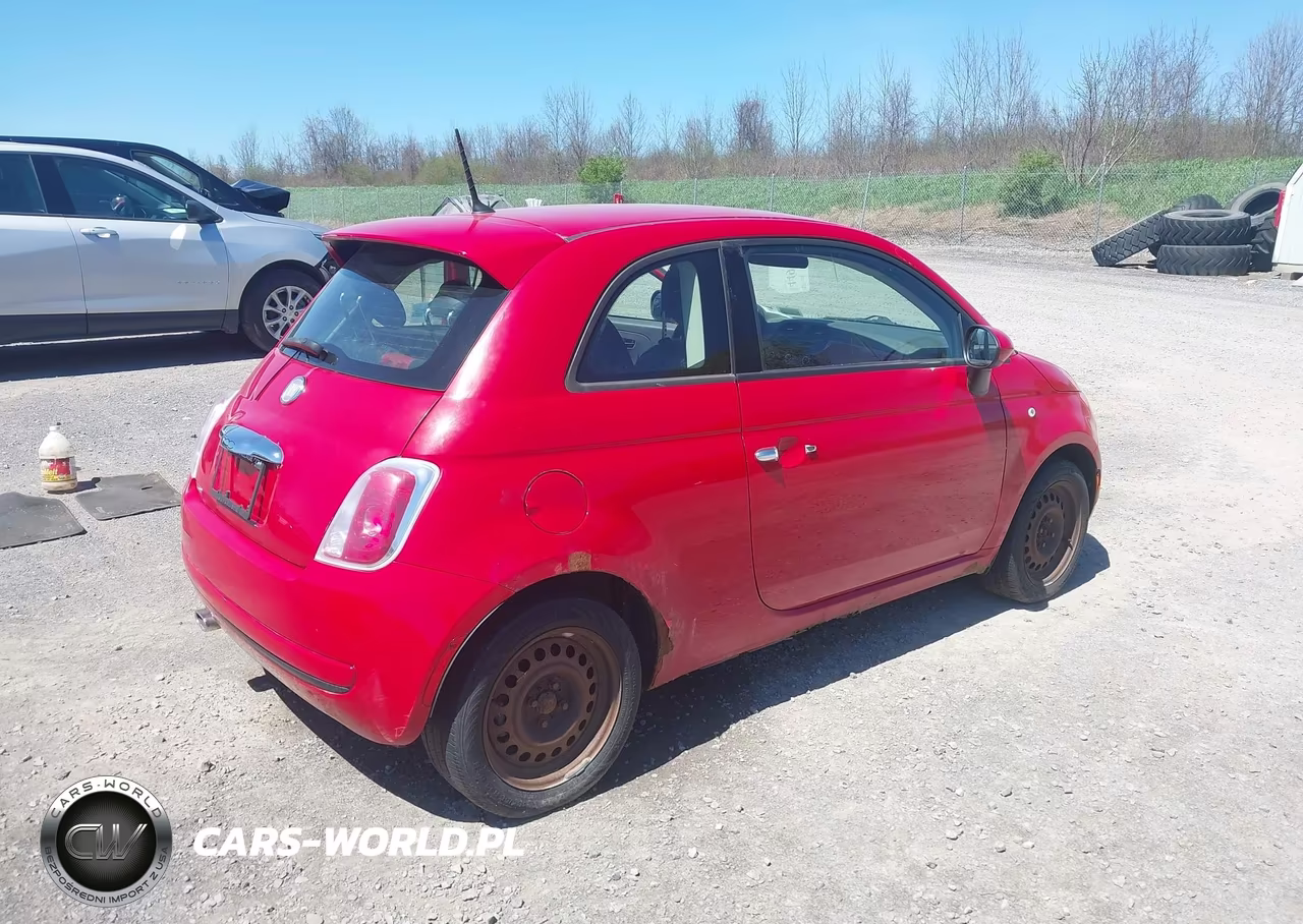 2015 Fiat 500 Pop VIN:3C3CFFAR9FT512934 - 4