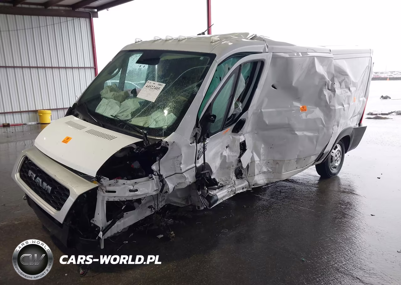 2022 Ram Promaster 2500 VIN:3C6LRVVG3NE118684 - 2