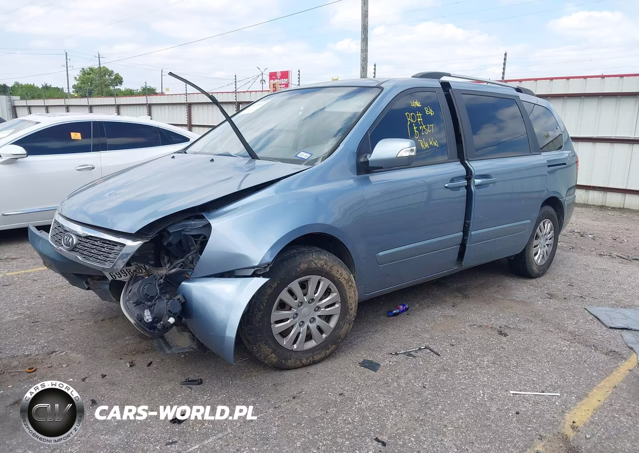 2012 Kia Sedona Lx VIN:KNDMG4C78C6463227 - 2