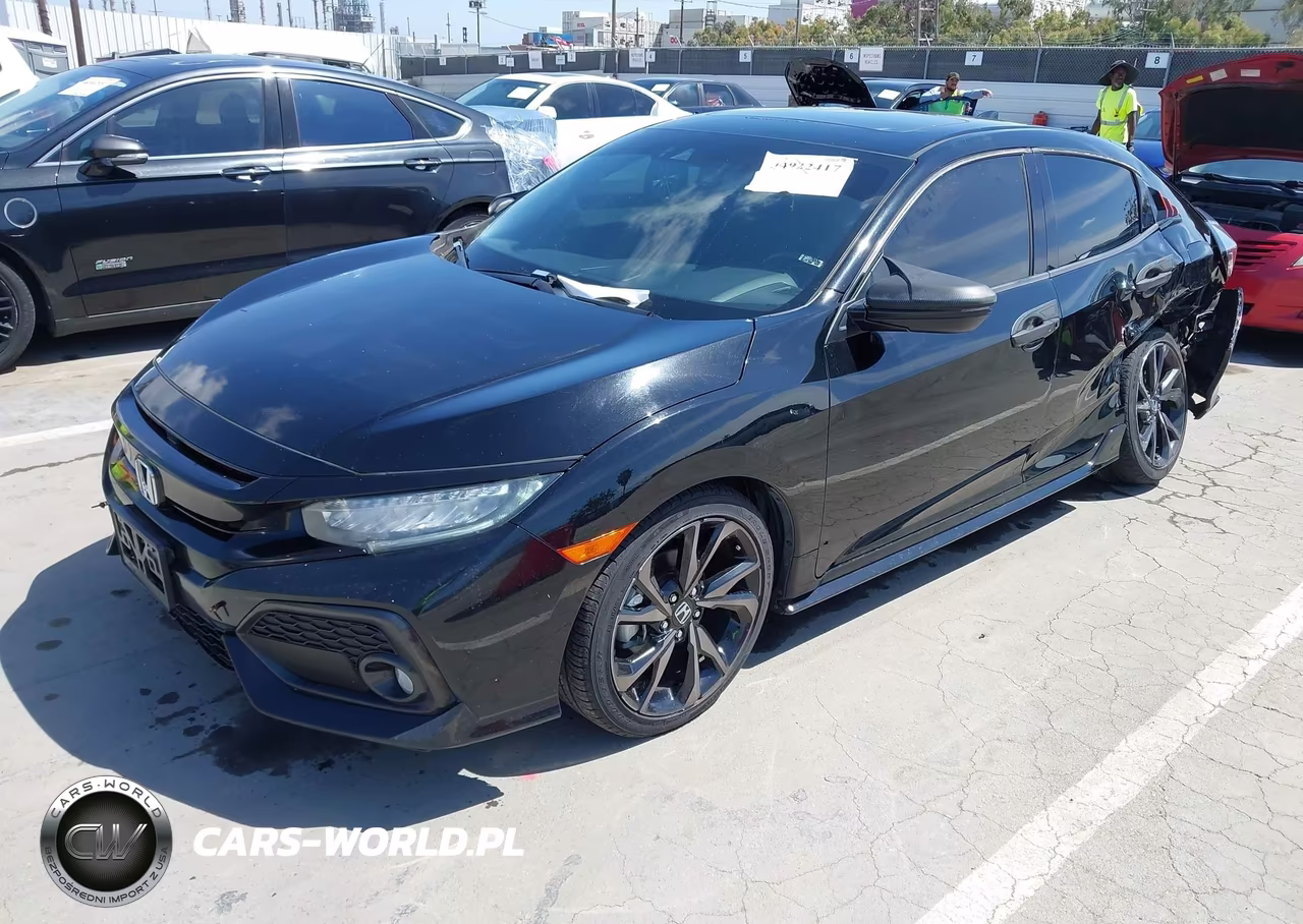 2018 Honda Civic Sport Touring VIN:SHHFK7H93JU426301 - 2