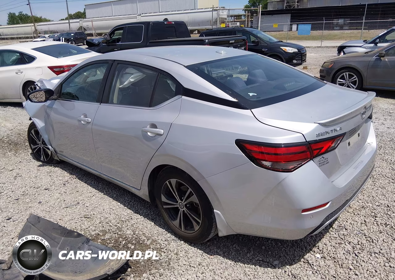 2020 Nissan Sentra Sv Xtronic Cvt VIN:3N1AB8CV8LY266660 - 3