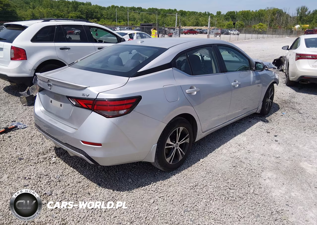 2020 Nissan Sentra Sv Xtronic Cvt VIN:3N1AB8CV8LY266660 - 4