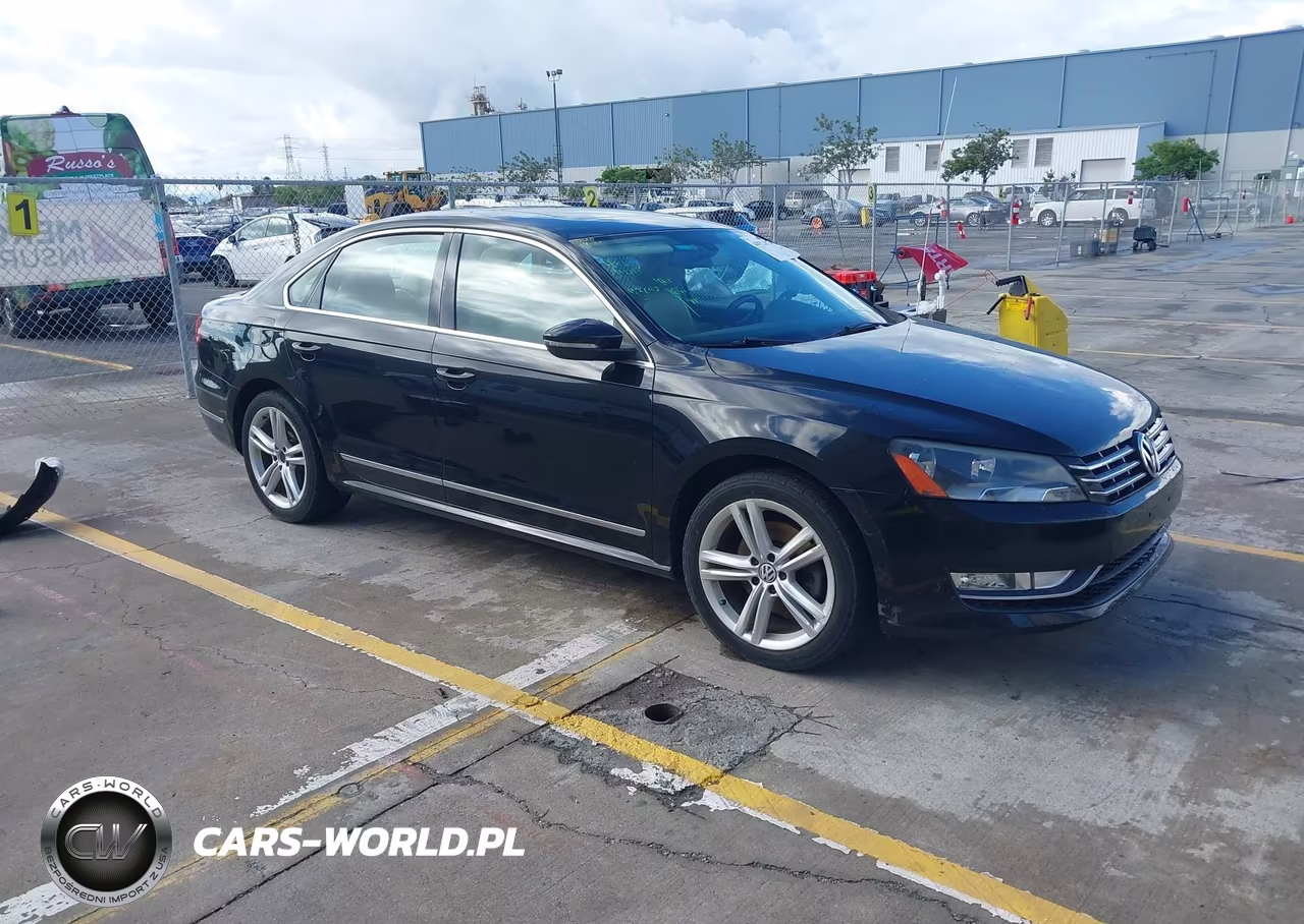 2012 Volkswagen Passat 2.0L Tdi Sel Premium