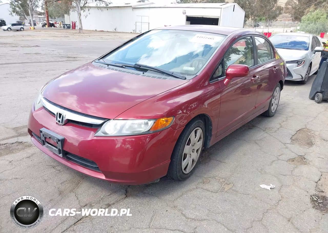 2007 Honda Civic Lx VIN:1HGFA16517L104023 - 2