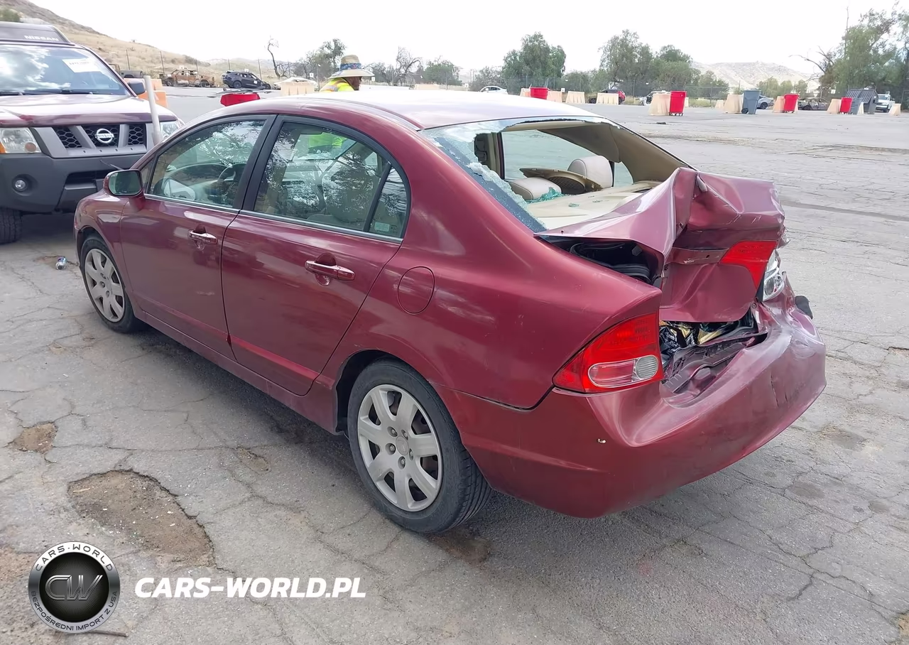 2007 Honda Civic Lx VIN:1HGFA16517L104023 - 3