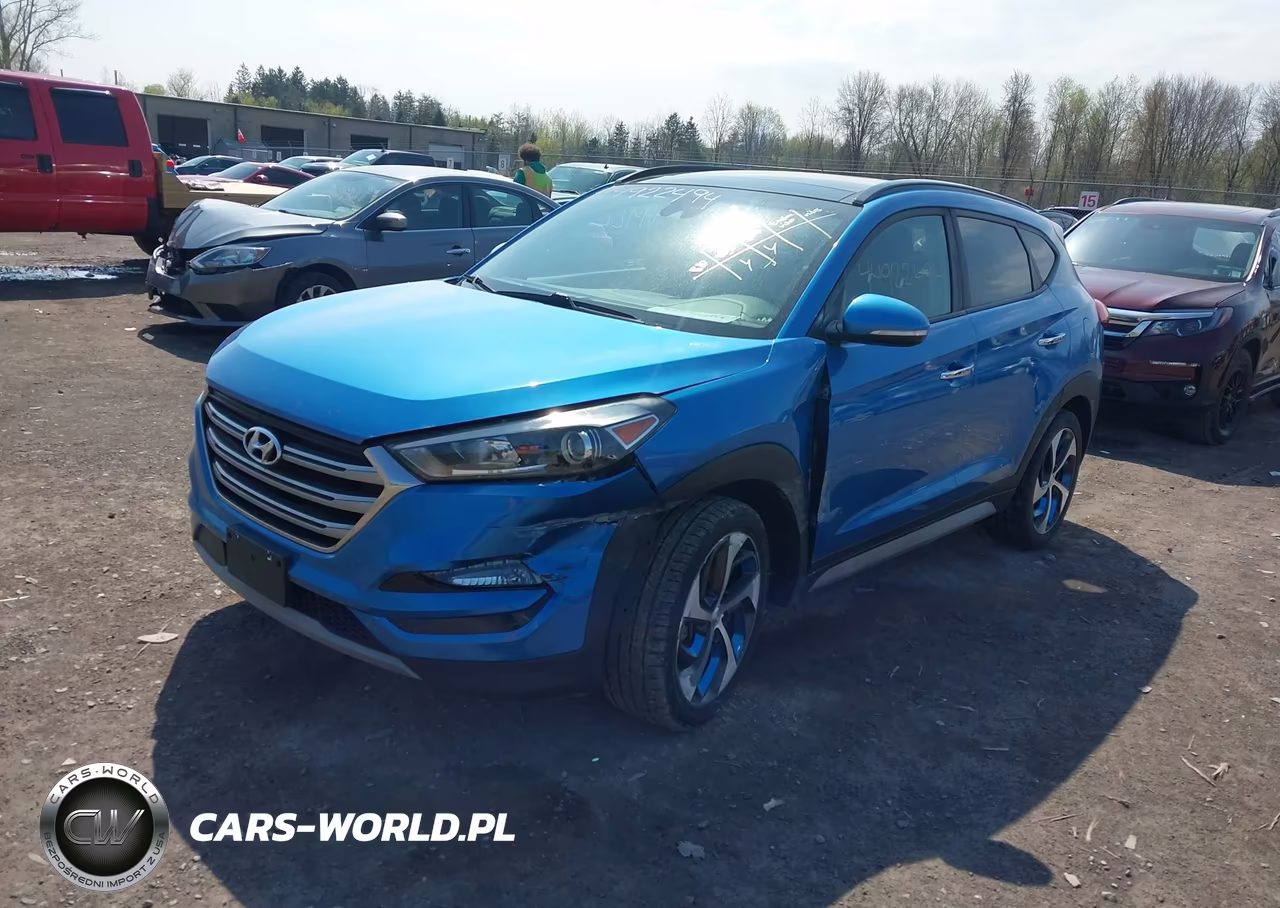 2017 Hyundai Tucson Limited VIN:KM8J3CA25HU578186 - 2