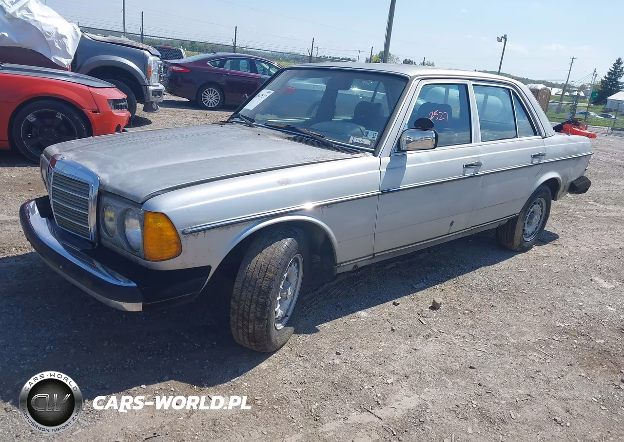 1984 Mercedes-Benz 300 Dt VIN:WDBAB33AXEA092867 - 2