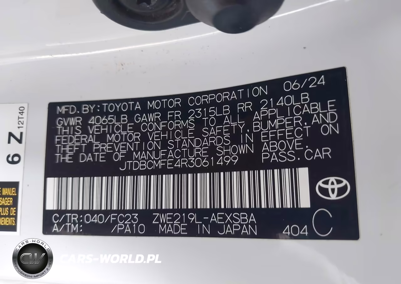2024 Toyota Corolla Hybrid Se VIN:JTDBCMFE4R3061499 - 9