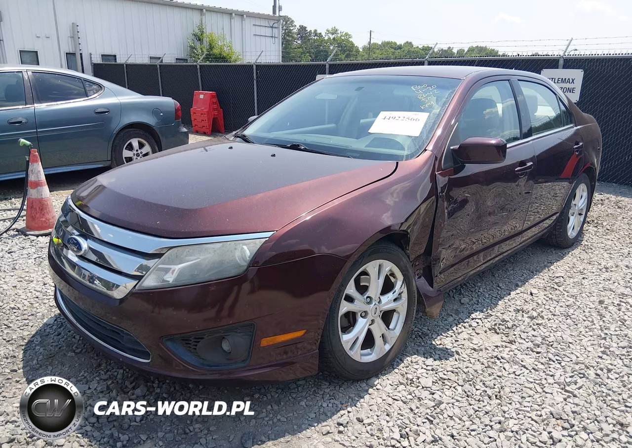 2012 Ford Fusion Se VIN:3FAHP0HG1CR138642 - 2