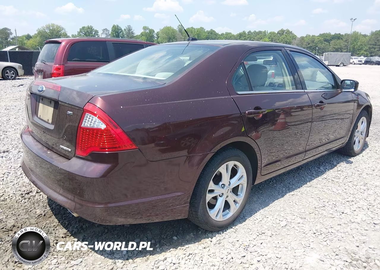 2012 Ford Fusion Se VIN:3FAHP0HG1CR138642 - 4