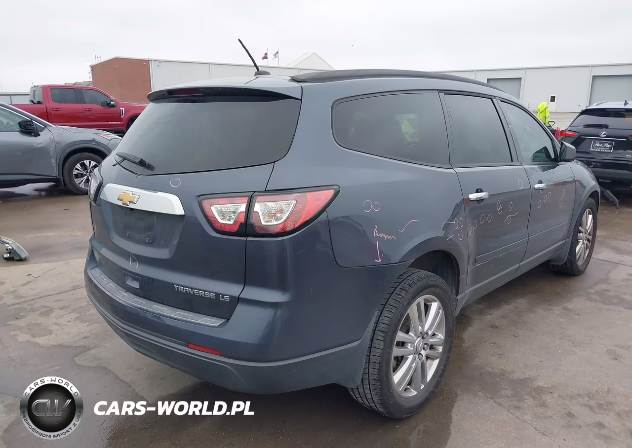 2013 Chevrolet Traverse Ls VIN:1GNKRFED2DJ243345 - 4