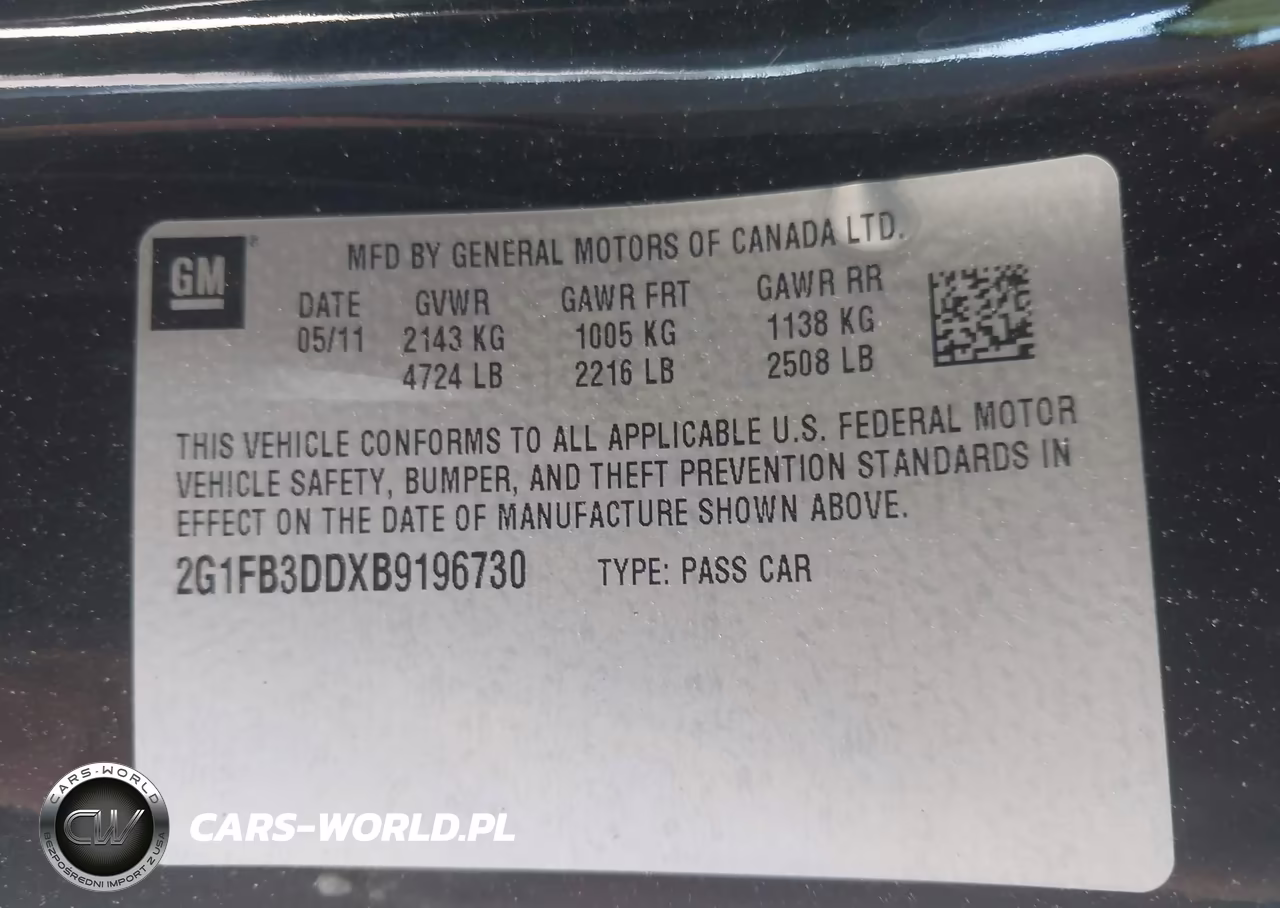 2011 Chevrolet Camaro 1Lt VIN:2G1FB3DDXB9196730 - 9