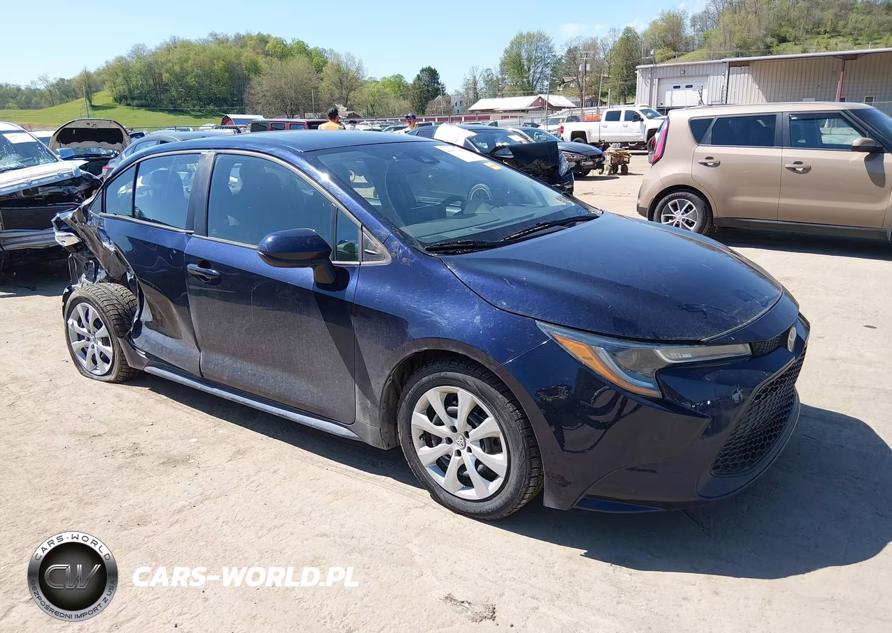 2022 Toyota Corolla Le VIN:5YFEPMAE7NP368532 - 1