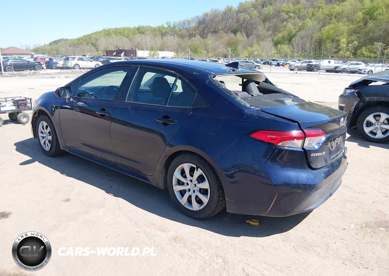 2022 Toyota Corolla Le VIN:5YFEPMAE7NP368532 - 3