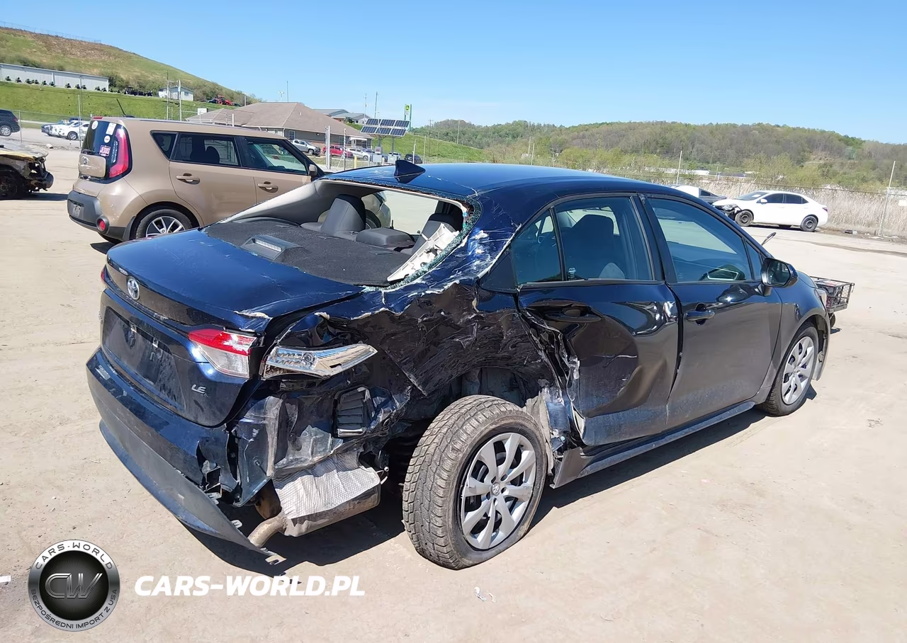 2022 Toyota Corolla Le VIN:5YFEPMAE7NP368532 - 4