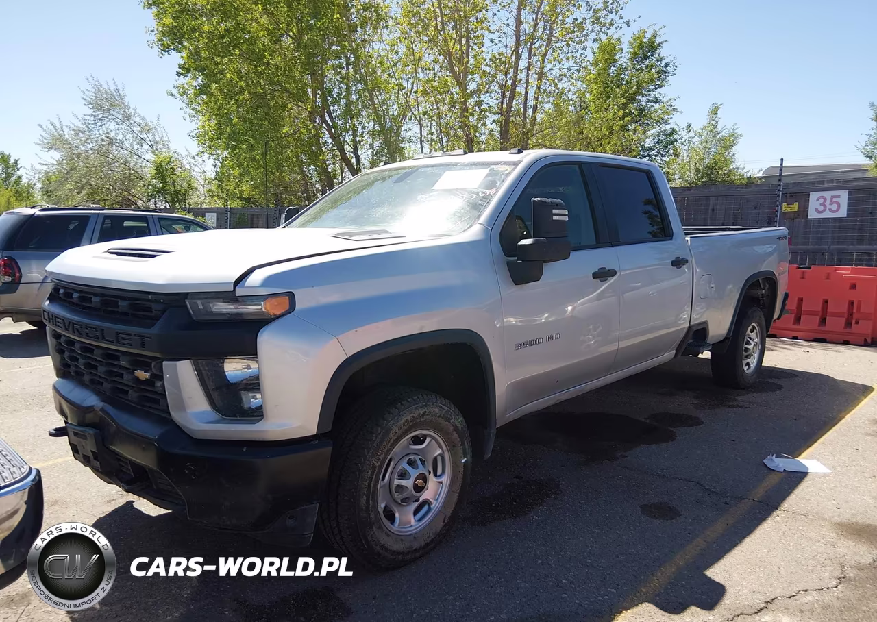 2020 Chevrolet Silverado 3500Hd 4Wd Long Bed Wt VIN:1GC4YSE76LF216836 - 2