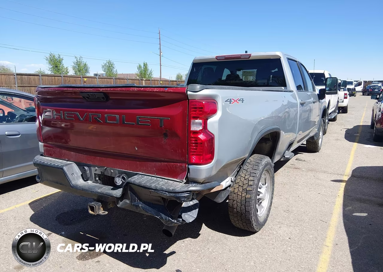 2020 Chevrolet Silverado 3500Hd 4Wd Long Bed Wt VIN:1GC4YSE76LF216836 - 4