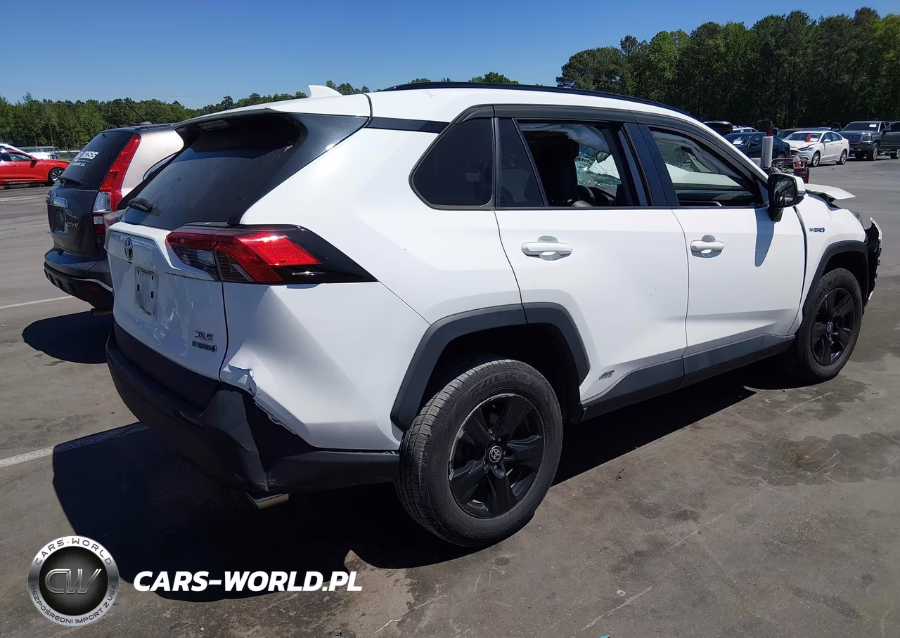 2021 Toyota Rav4 Hybrid Xle VIN:4T3RWRFV7MU039442 - 4