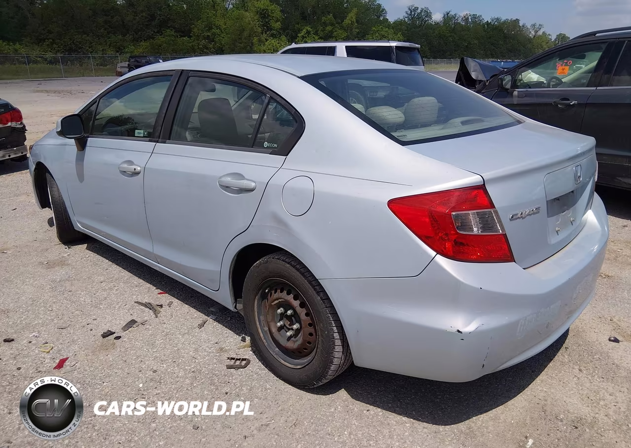 2012 Honda Civic Lx VIN:2HGFB2F5XCH597579 - 3