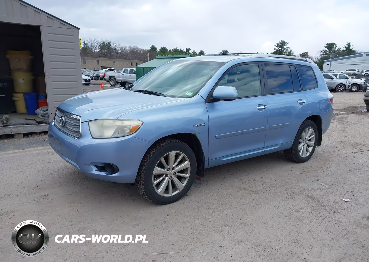 2008 Toyota Highlander Hybrid VIN:JTEEW41A282018496 - 2