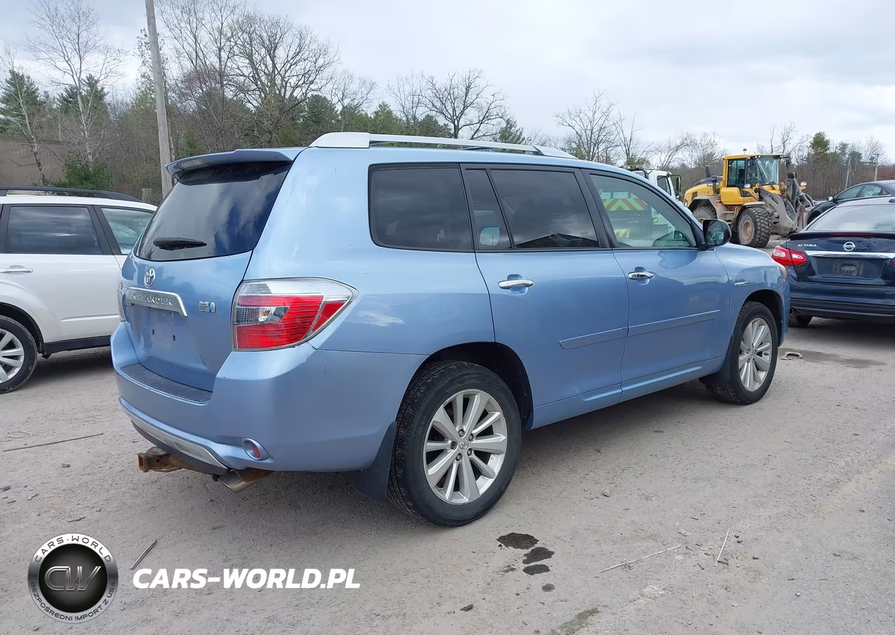 2008 Toyota Highlander Hybrid VIN:JTEEW41A282018496 - 4