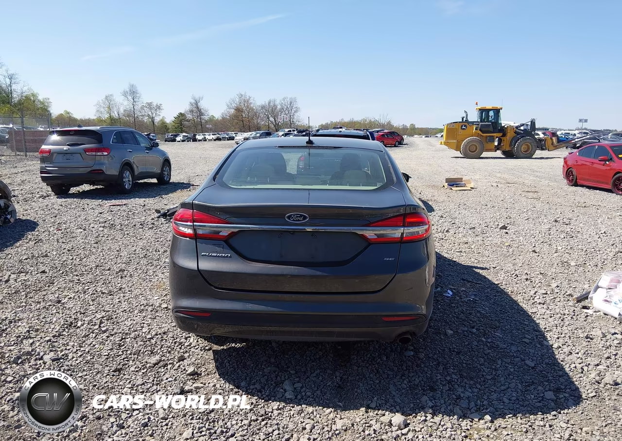 2018 Ford Fusion Se VIN:3FA6P0H71JR104124 - 17