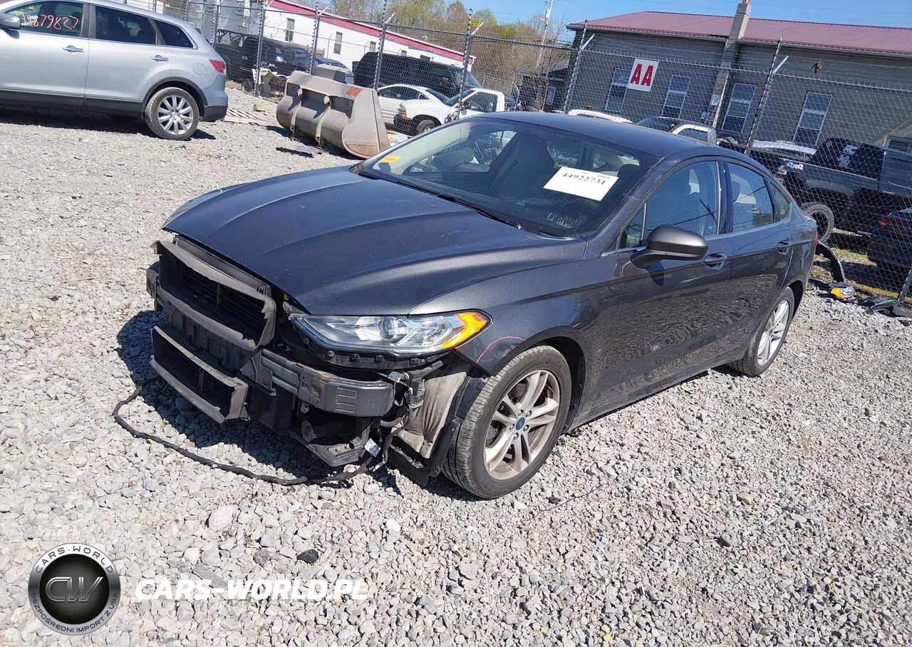 2018 Ford Fusion Se VIN:3FA6P0H71JR104124 - 2