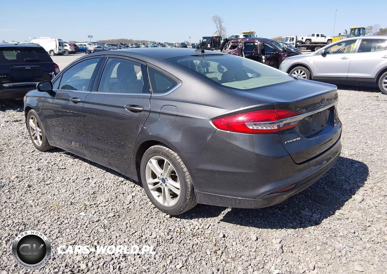 2018 Ford Fusion Se VIN:3FA6P0H71JR104124 - 3