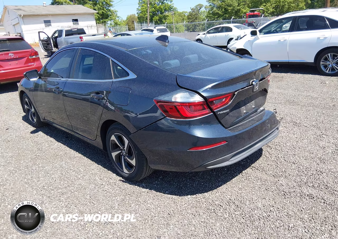 2021 Honda Insight Ex VIN:19XZE4F54ME006478 - 3