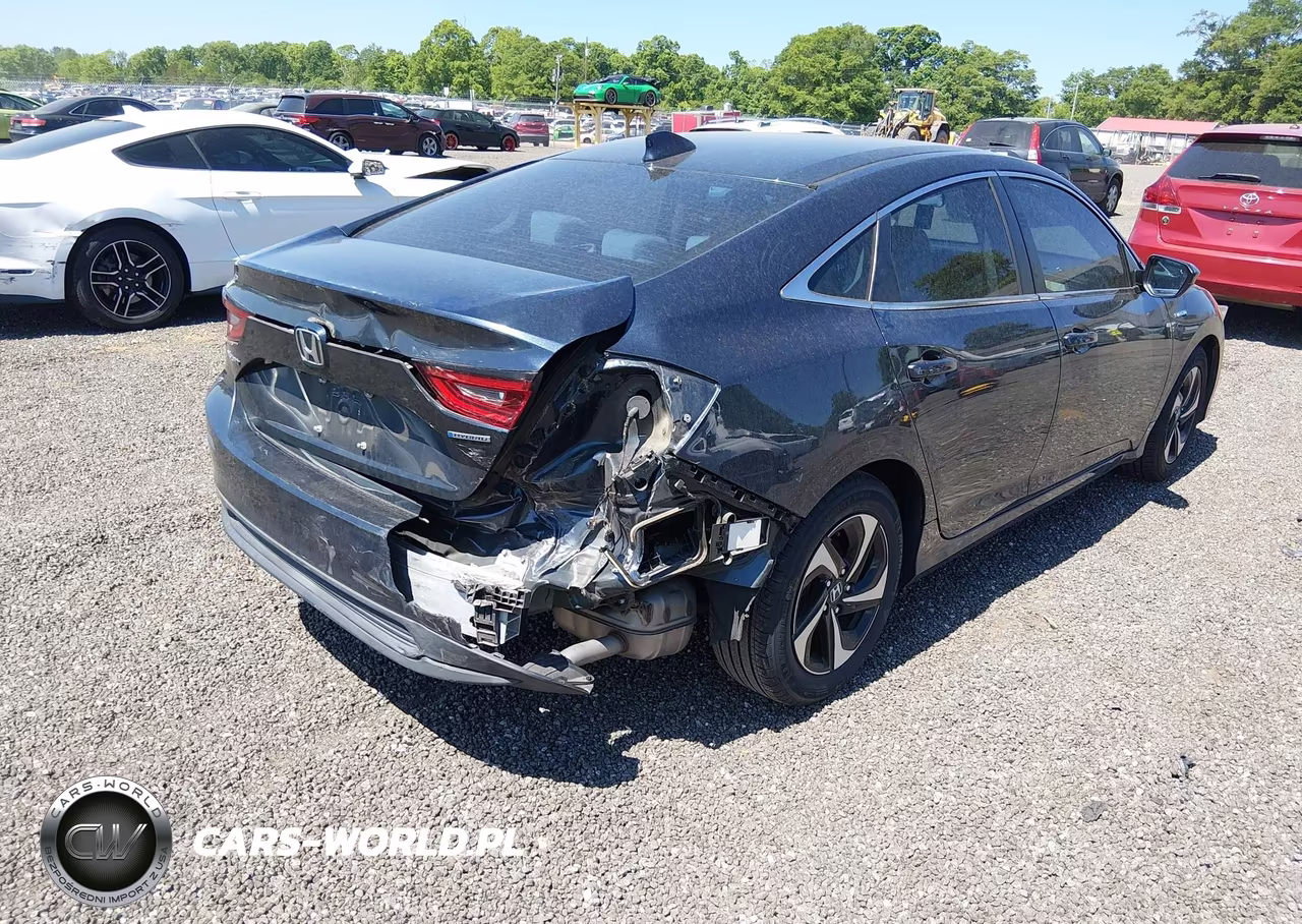 2021 Honda Insight Ex VIN:19XZE4F54ME006478 - 4