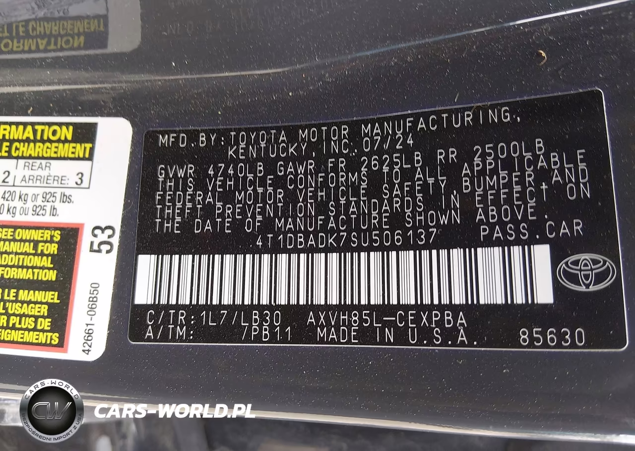 2025 Toyota Camry Xse VIN:4T1DBADK7SU506137 - 9