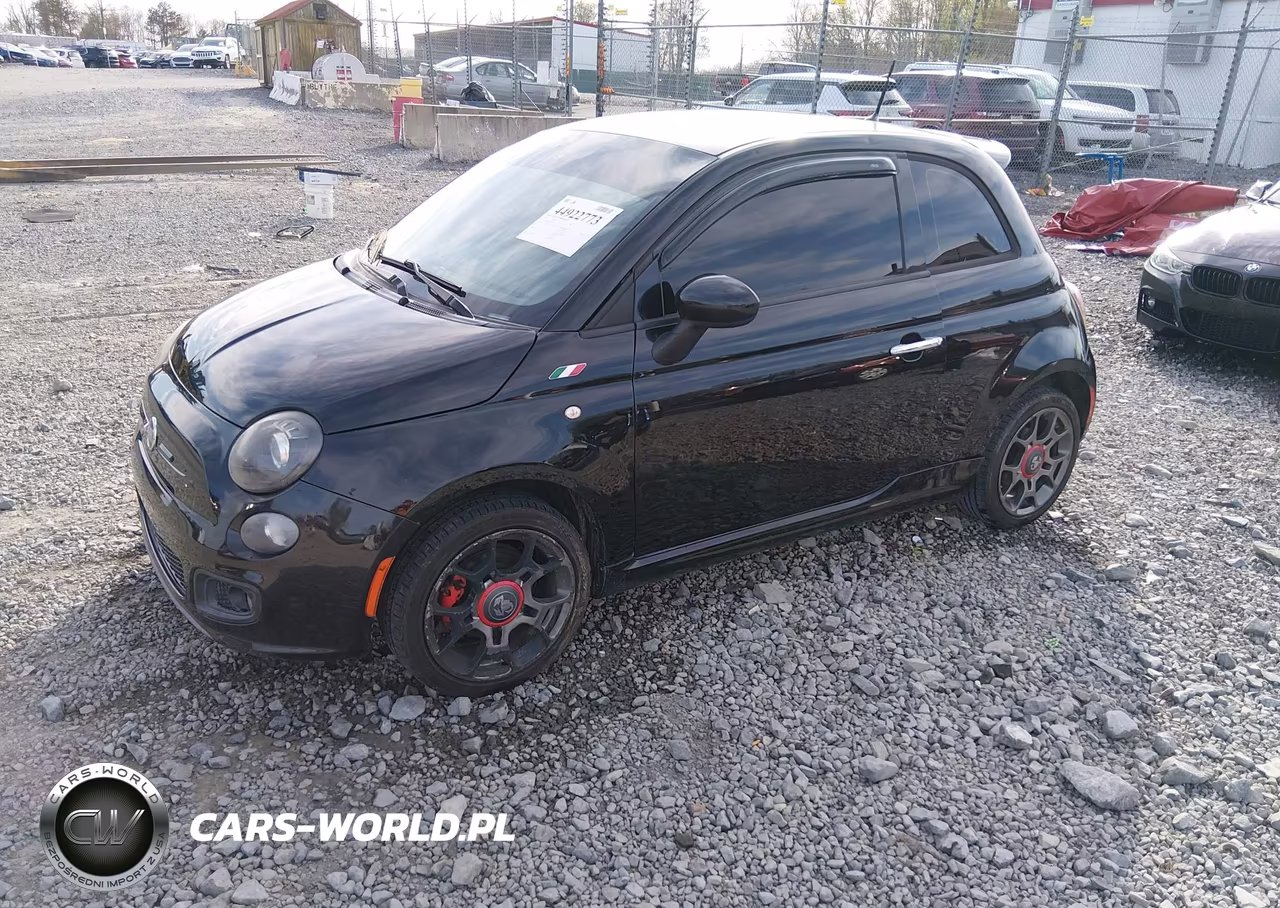 2013 Fiat 500 Sport Cattiva VIN:3C3CFFBR3DT749477 - 2
