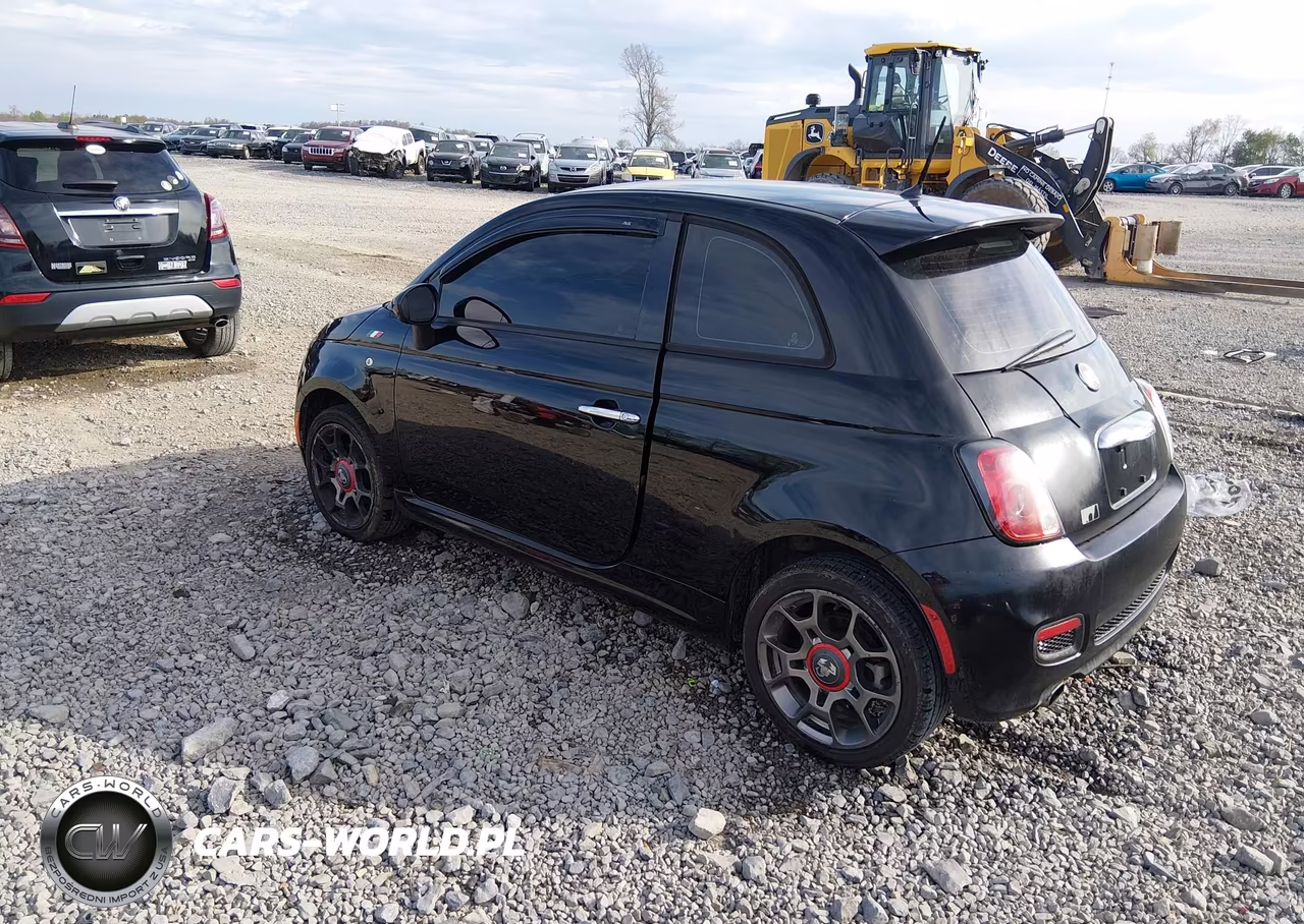 2013 Fiat 500 Sport Cattiva VIN:3C3CFFBR3DT749477 - 3