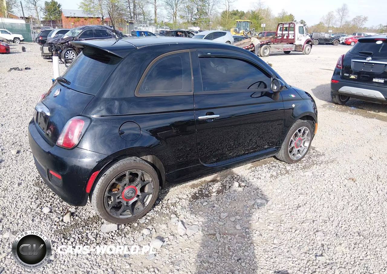 2013 Fiat 500 Sport Cattiva VIN:3C3CFFBR3DT749477 - 4