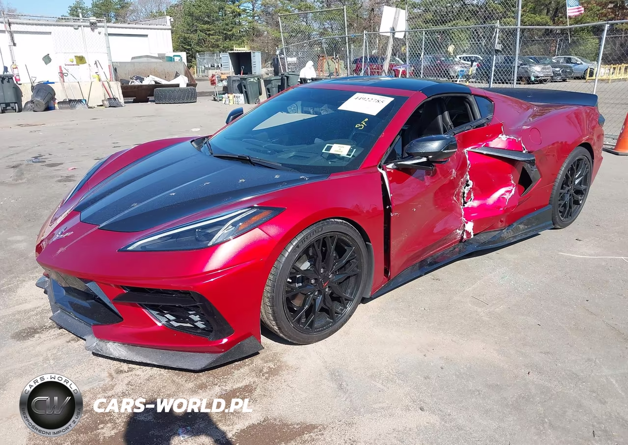 2023 Chevrolet Corvette Stingray Rwd 2Lt VIN:1G1YB2D45P5115026 - 2