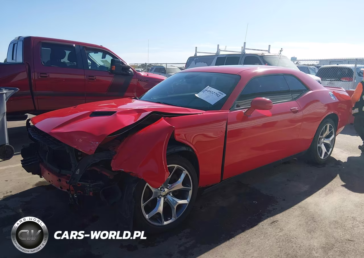 2015 Dodge Challenger Sxt Plus VIN:2C3CDZBGXFH804766 - 2