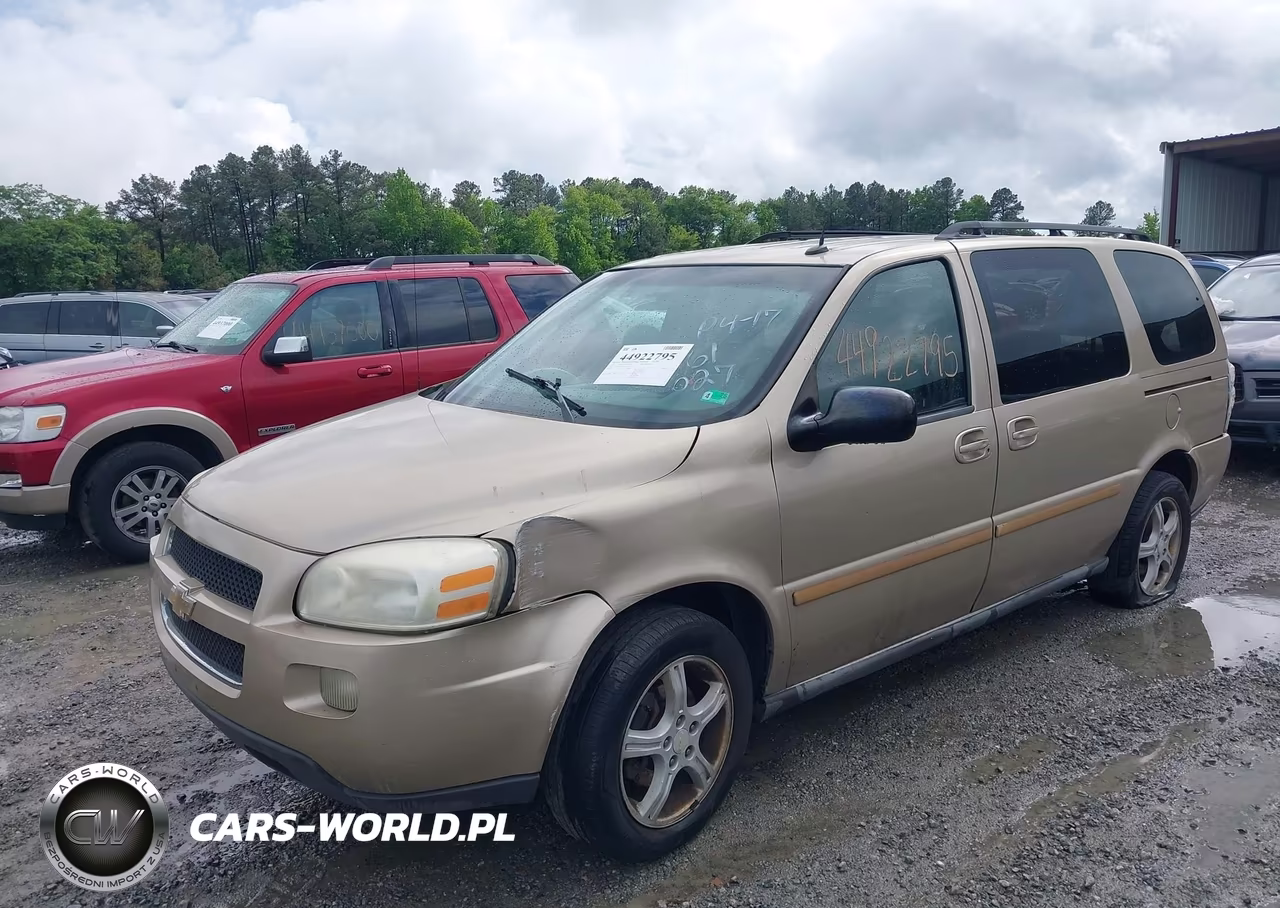 2005 Chevrolet Uplander Ls VIN:1GNDV23L65D161027 - 2